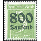 Freimarkenserie  - Germany / Deutsches Reich 1923 - 800000#5