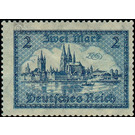 Freimarkenserie  - Germany / Deutsches Reich 1924 - 2 German Rentenmark