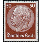 Freimarkenserie  - Germany / Deutsches Reich 1932 - 50 Reichspfennig