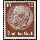 Freimarkenserie  - Germany / Deutsches Reich 1933 - 10 Reichspfennig