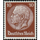 Freimarkenserie  - Germany / Deutsches Reich 1933 - 10 Reichspfennig