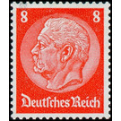 Freimarkenserie  - Germany / Deutsches Reich 1933 - 8 Reichspfennig