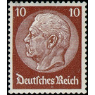 Freimarkenserie  - Germany / Deutsches Reich 1934 - 10 Reichspfennig