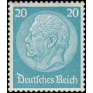 Freimarkenserie  - Germany / Deutsches Reich 1934 - 20 Reichspfennig