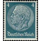 Freimarkenserie  - Germany / Deutsches Reich 1934 - 4 Reichspfennig