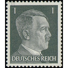 Freimarkenserie  - Germany / Deutsches Reich 1941 - 1 Reichspfennig