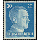 Freimarkenserie  - Germany / Deutsches Reich 1941 - 20 Reichspfennig