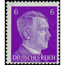 Freimarkenserie  - Germany / Deutsches Reich 1941 - 6 Reichspfennig