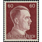 Freimarkenserie  - Germany / Deutsches Reich 1941 - 60 Reichspfennig