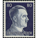 Freimarkenserie  - Germany / Deutsches Reich 1941 - 80 Reichspfennig