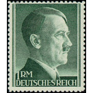 Freimarkenserie  - Germany / Deutsches Reich 1942 - 1 Reichsmark