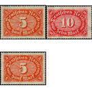 Freimarkenserie - Germany / Deutsches Reich Series