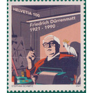Friedrich Duerrenmatt, 1921-1990 - Switzerland 2021 - 100
