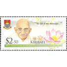 Gandhi, Quote and Flower - Micronesia / Kiribati 2019 - 2.50