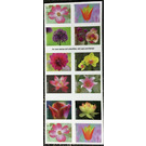Garden Flowers booklet - United States of America