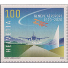 Geneva Airport: 100 Years - Switzerland 2020 - 100