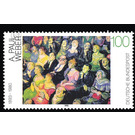 German painting of the 20th century (3)  - Germany / Federal Republic of Germany 1993 - 100 Pfennig