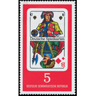 German playing cards  - Germany / German Democratic Republic 1967 - 5 Pfennig