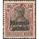 Germania, overprint Memel-Area - Germany / Old German States / Memel Territory 1920 - 50
