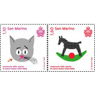 Gianni Rodari, Children's Author, Birth Centenary (2020) - San Marino 2020 Set