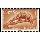 Giant Pangolin (Manis gigantea) - Central Africa / Equatorial Guinea  / Rio Muni 1964 - 1