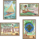Golden Jubilee of Scouting in the Gilbert Islands - Micronesia / Gilbert Islands 1977 Set
