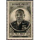 Governor General Eboue - South America / French Guiana 1945 - 2