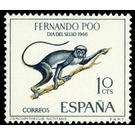 Greater Spot-nosed Monkey (Cercopithecus nictitans) - Central Africa / Equatorial Guinea  / Fernando Po 1966 - 10