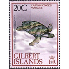 Green Sea Turtle (Chelonia mydas) - Micronesia / Gilbert Islands 1979 - 20