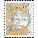 Greeting stamp - fun on the letter  - Liechtenstein 1998 - 70 Rappen
