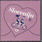 Greetings Stamp - Love - Slovenia 2020 - 70