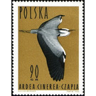 Grey Heron (Ardea cinerea) - Poland 1964 - 90