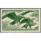 Guiana Crested Eagle (Morphnus guianensis) - South America / French Guiana 1947 - 50