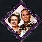 H.M. Queen Elizabeth and H.R.H. Prince Philip - Caribbean / Saint Lucia 2011 - 1.50