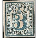 Hamburg arms - Germany / Old German States / Hamburg 1859 - 3