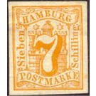 Hamburg arms - Germany / Old German States / Hamburg 1859 - 7