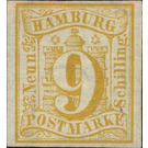 Hamburg arms - Germany / Old German States / Hamburg 1859 - 9