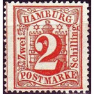 Hamburg arms - Germany / Old German States / Hamburg 1864 - 2