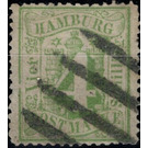 Hamburg arms - Germany / Old German States / Hamburg 1864 - 4