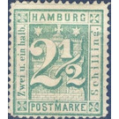 Hamburg arms - Germany / Old German States / Hamburg 1865