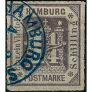 Hamburg arms - Germany / Old German States / Hamburg 1866