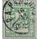 Hamburg arms - Germany / Old German States / Hamburg 1866