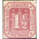 Hamburg arms - Germany / Old German States / Hamburg 1866