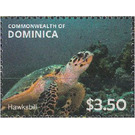 Hawksbill Turtle (Eretmochelys imbricata) - Caribbean / Dominica 2014 - 3.50