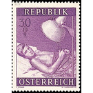 health service  - Austria / II. Republic of Austria 1954 - 30 Groschen