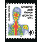 Health through prevention against cancer  - Germany / Federal Republic of Germany 1981 - 40 Pfennig