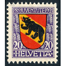 Heraldic coats of arms  - Switzerland 1921 - 20 Rappen