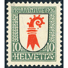 Heraldic coats of arms  - Switzerland 1926 - 10 Rappen