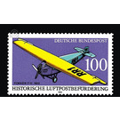 Historic airmail transport  - Germany / Federal Republic of Germany 1991 - 100 Pfennig
