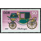 Historic carriages  - Germany / German Democratic Republic 1976 - 50 Pfennig